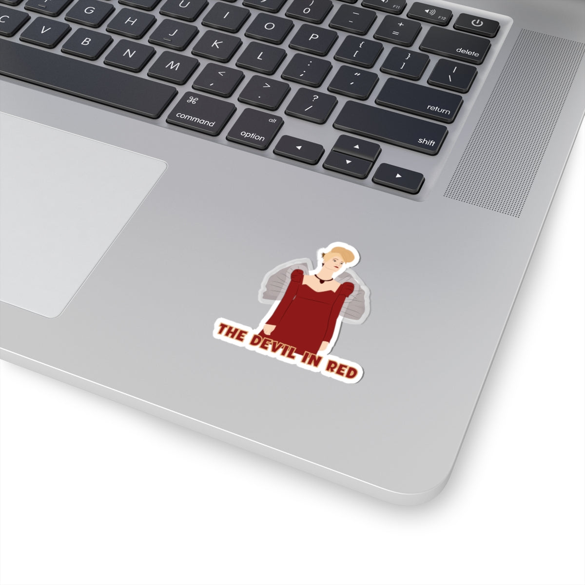 The Devil In Red Cressida Cowper Bridgerton Netflix Sticker