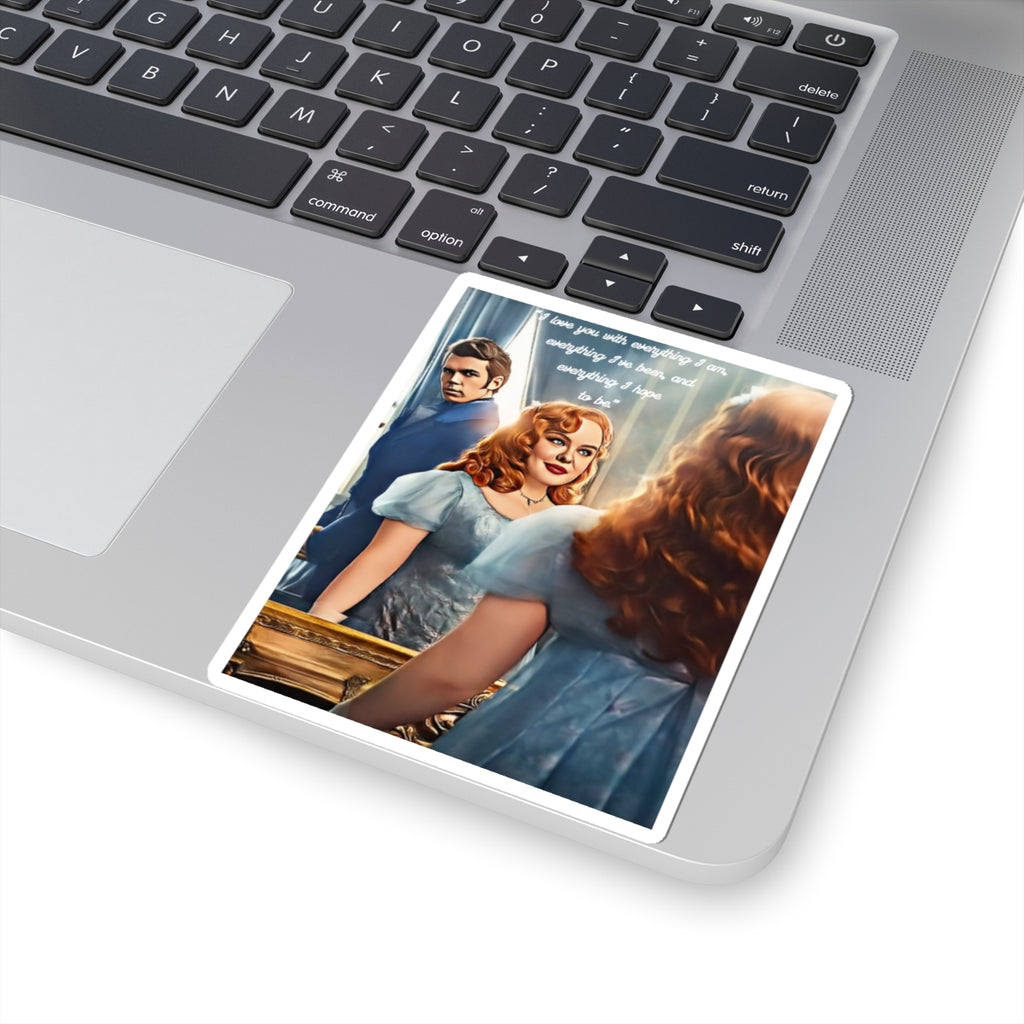 Colin & Penelope I Love You With Everything I Am Bridgerton Netflix Sticker