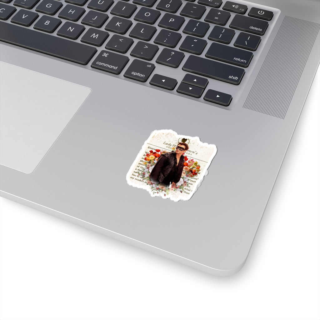 Benedict Bridgerton Masquerade Ball Lady Whistledown Society Papers Netflix Sticker