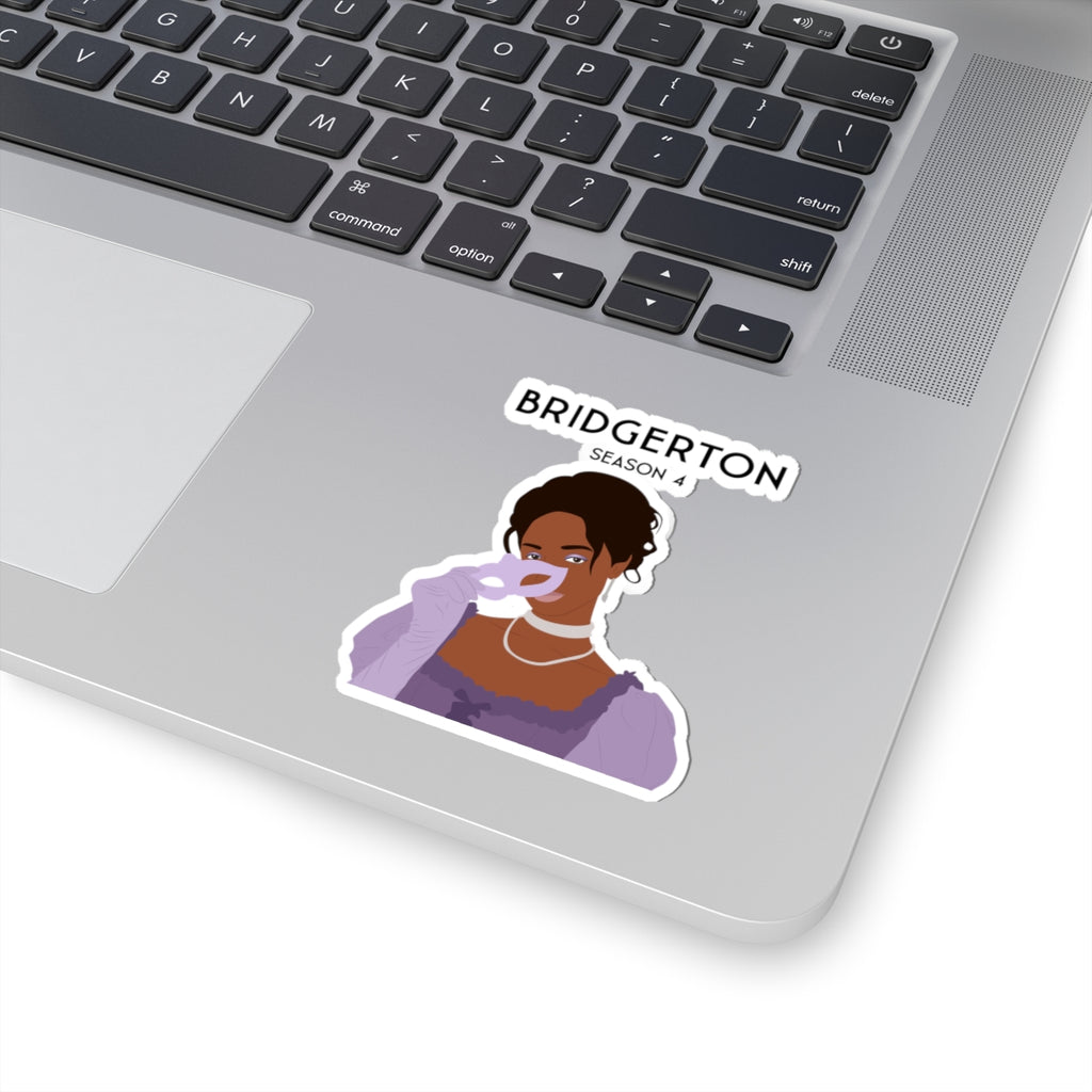 Michaela Stirling Masquerade Ball Bridgerton Season 4 Netflix Sticker