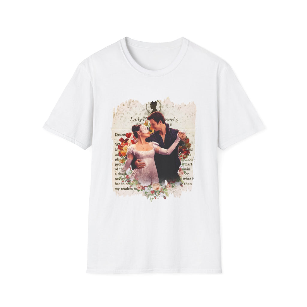 Benedict Bridgerton & Sophie Baek Lady In Silver Lady Whistledown Society Papers Netflix T-Shirt