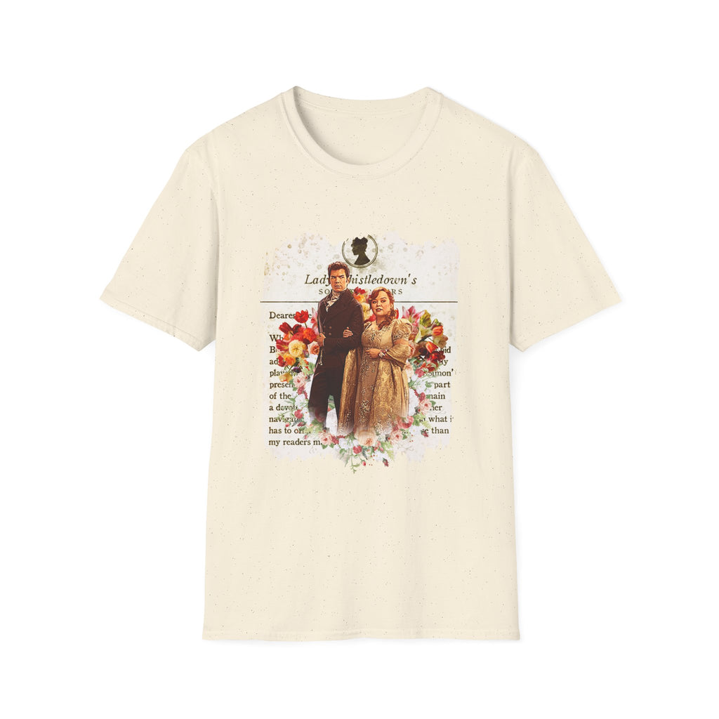 Colin Bridgerton & Penelope Bridgerton Lady Whistledown Society Papers Netflix T-Shirt
