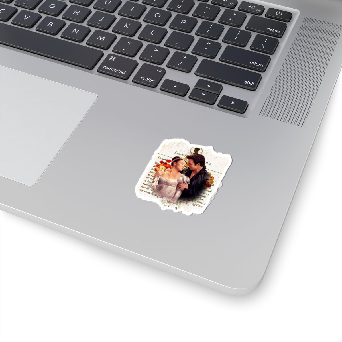 Benedict Bridgerton & Sophie Baek Lady Whistledown Society Papers Netflix Sticker