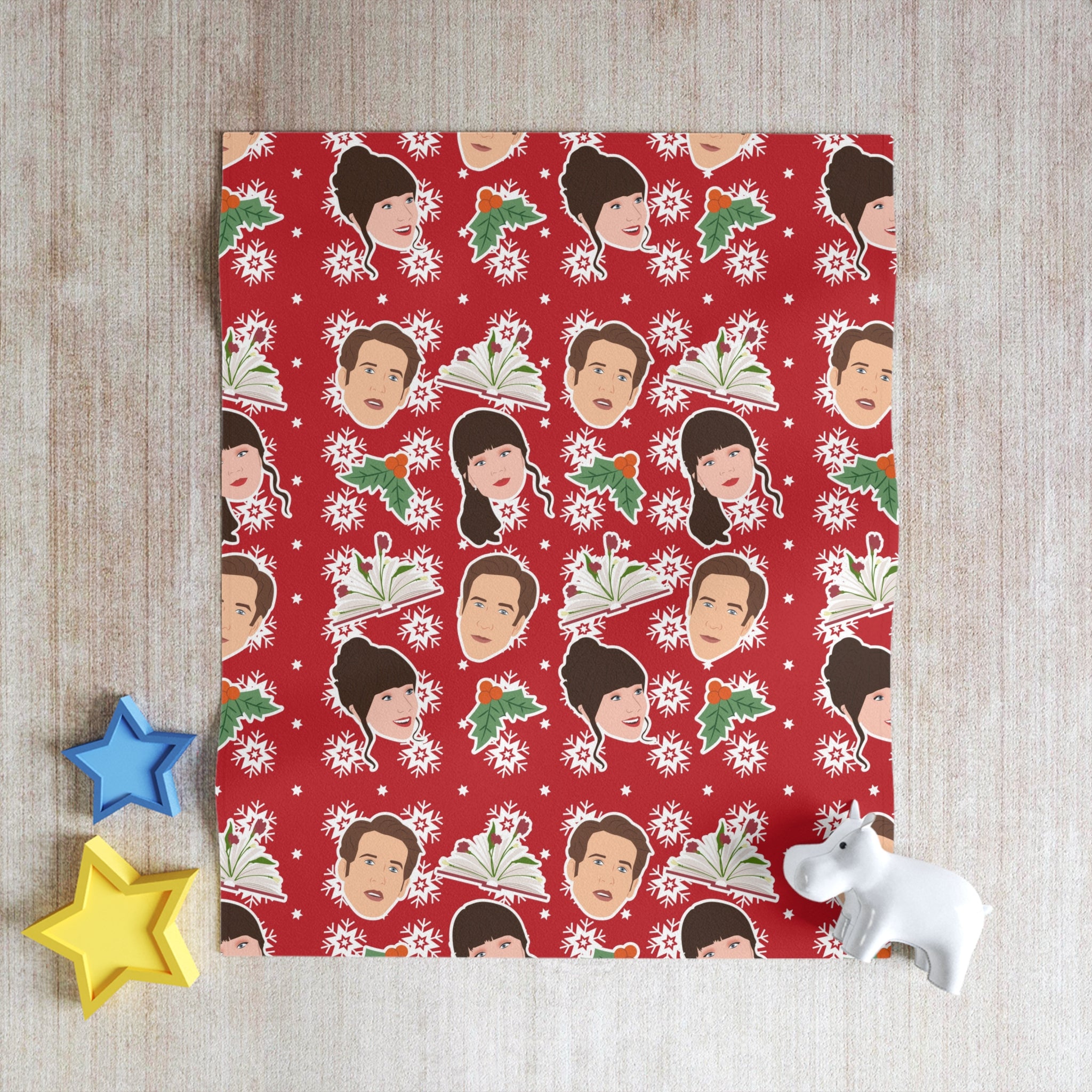 Phillip & Eloise Philoise Christmas Bridgerton Netflix Throw Blanket