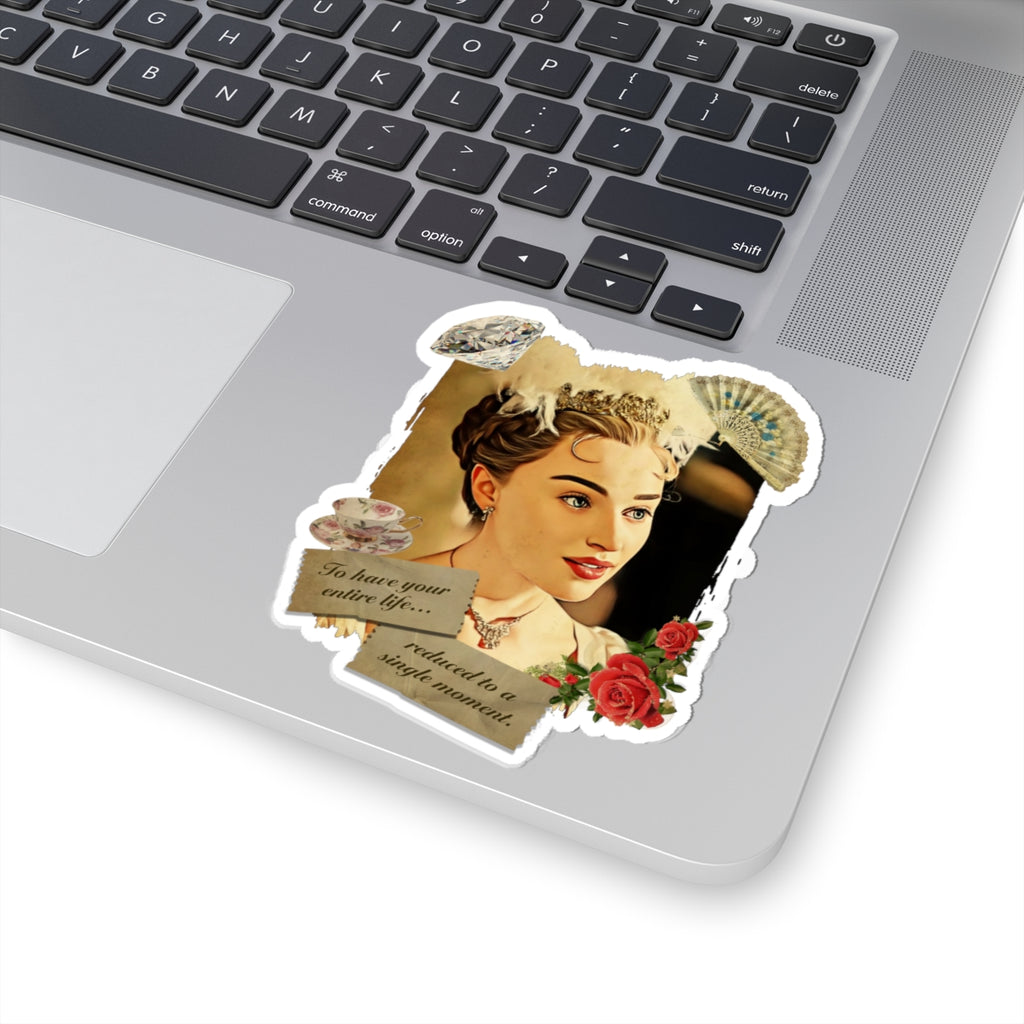 To Have Your Entire Life Reduced To A Single Moment Daphne Bridgerton Quote Netflix Sticker