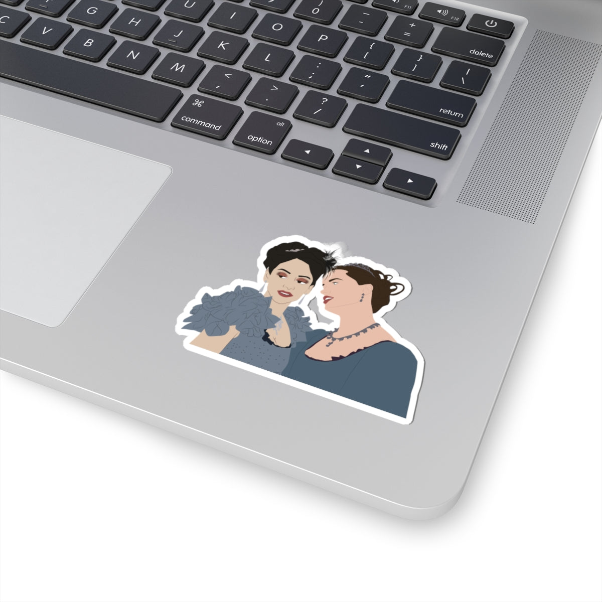 Sita Malhotra & Clara Livingston Bridgerton Netflix Sticker