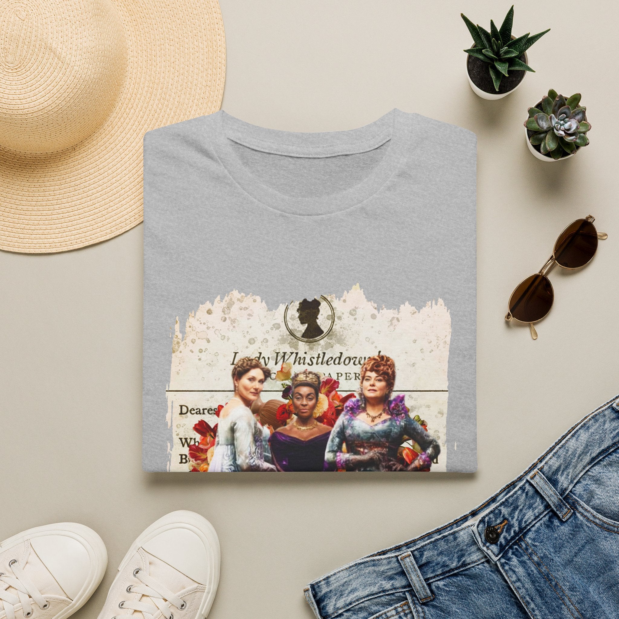 Lady Danbury, Violet Bridgerton, Portia Featherington Lady Whistledown Society Papers Netflix T-Shirt