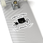 First Comes Love Polin Carriage Bridgerton Netflix Sticker