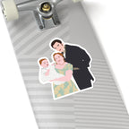 Colin, Penelope & Elliot Featherington Bridgerton Netflix Sticker