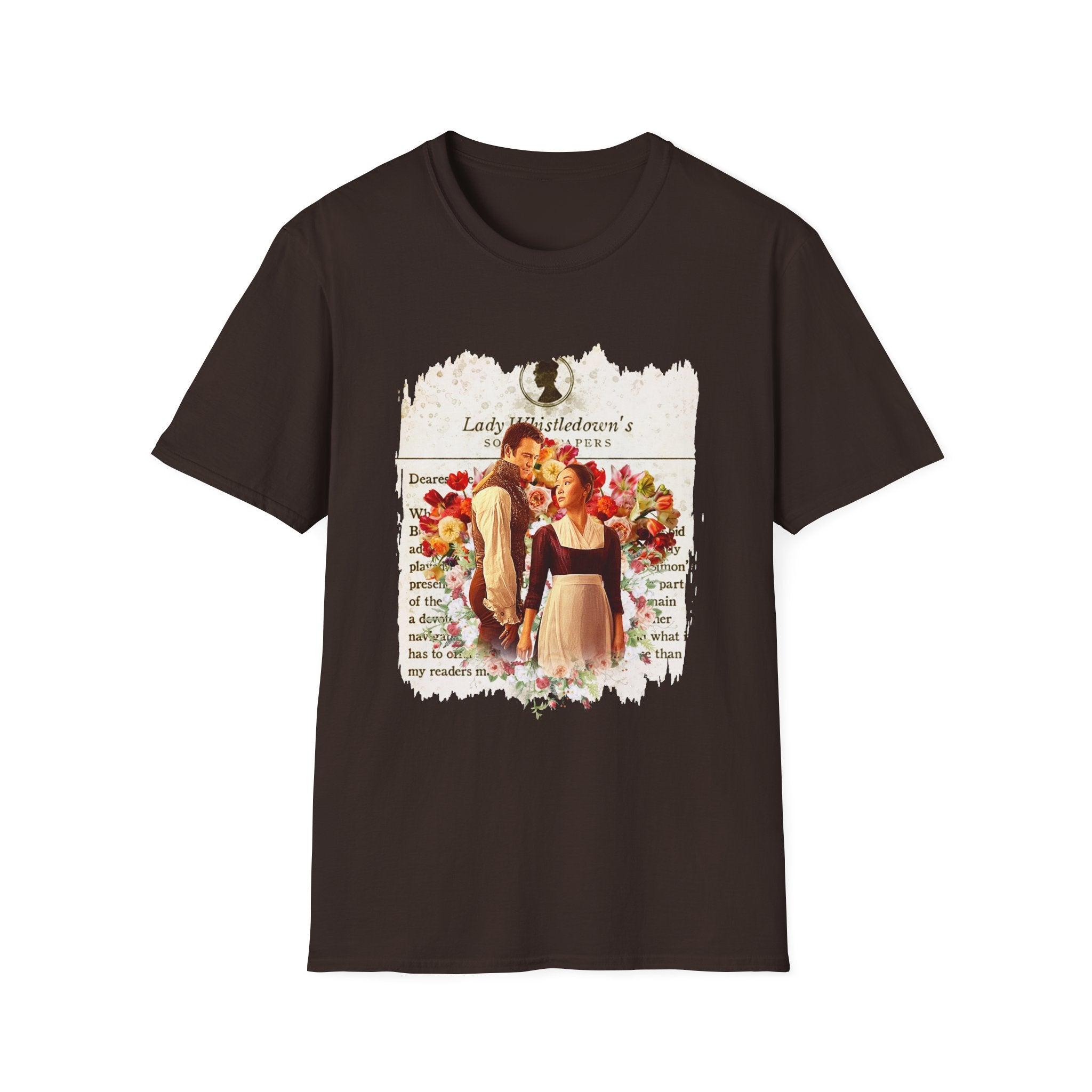 Benedict Bridgerton & Sophie Baek Maid Lady Whistledown Society Papers Netflix T-Shirt