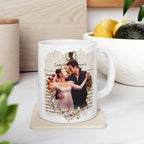 Benedict Bridgerton & Sophie Baek Lady In Silver Lady Whistledown Society Papers Netflix Ceramic Mug