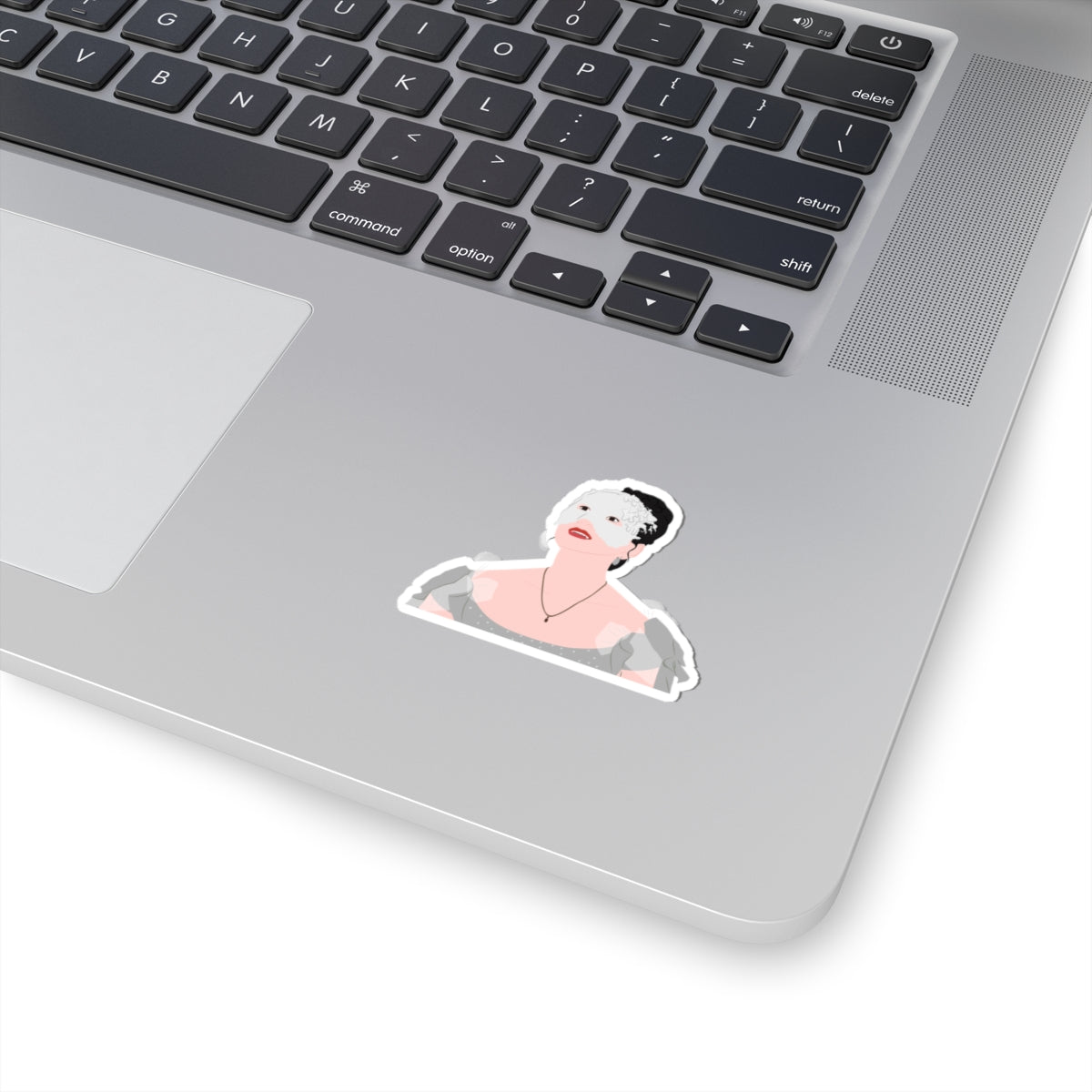 Sophie Baek Masquerade Ball Smile Quote Netflix Sticker