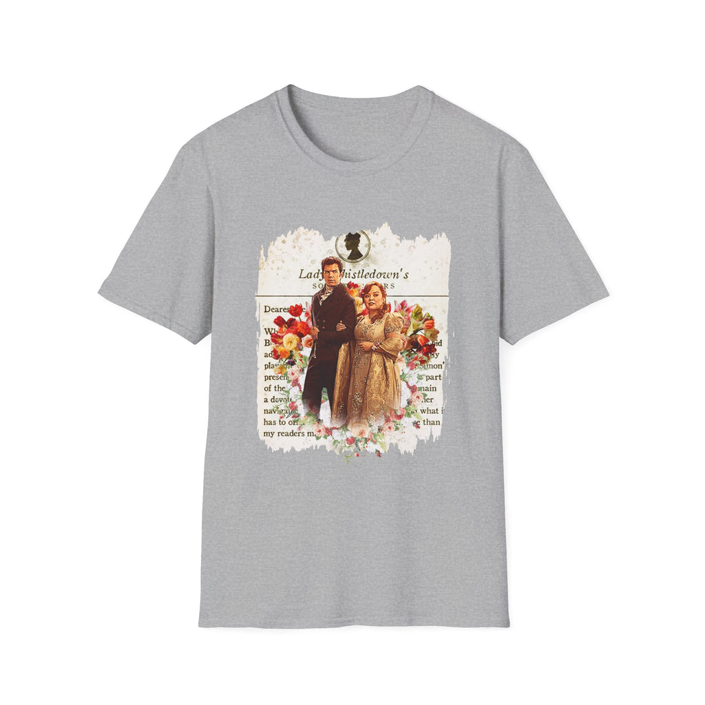 Colin Bridgerton & Penelope Bridgerton Lady Whistledown Society Papers Netflix T-Shirt