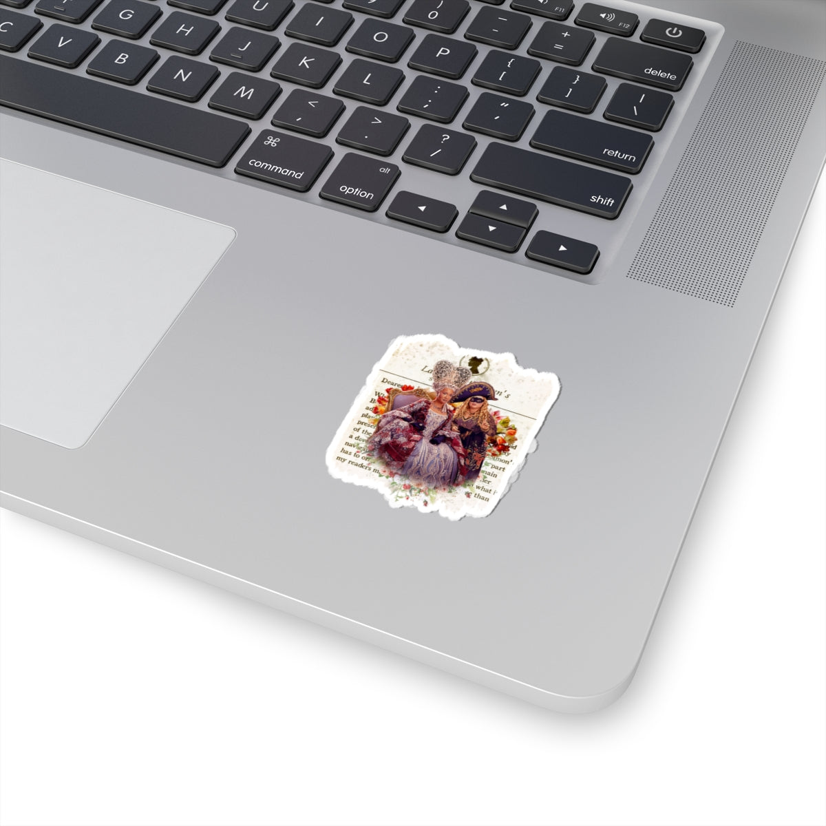 Queen Charlotte & Penelope Bridgerton Lady Whistledown Society Papers Netflix Sticker