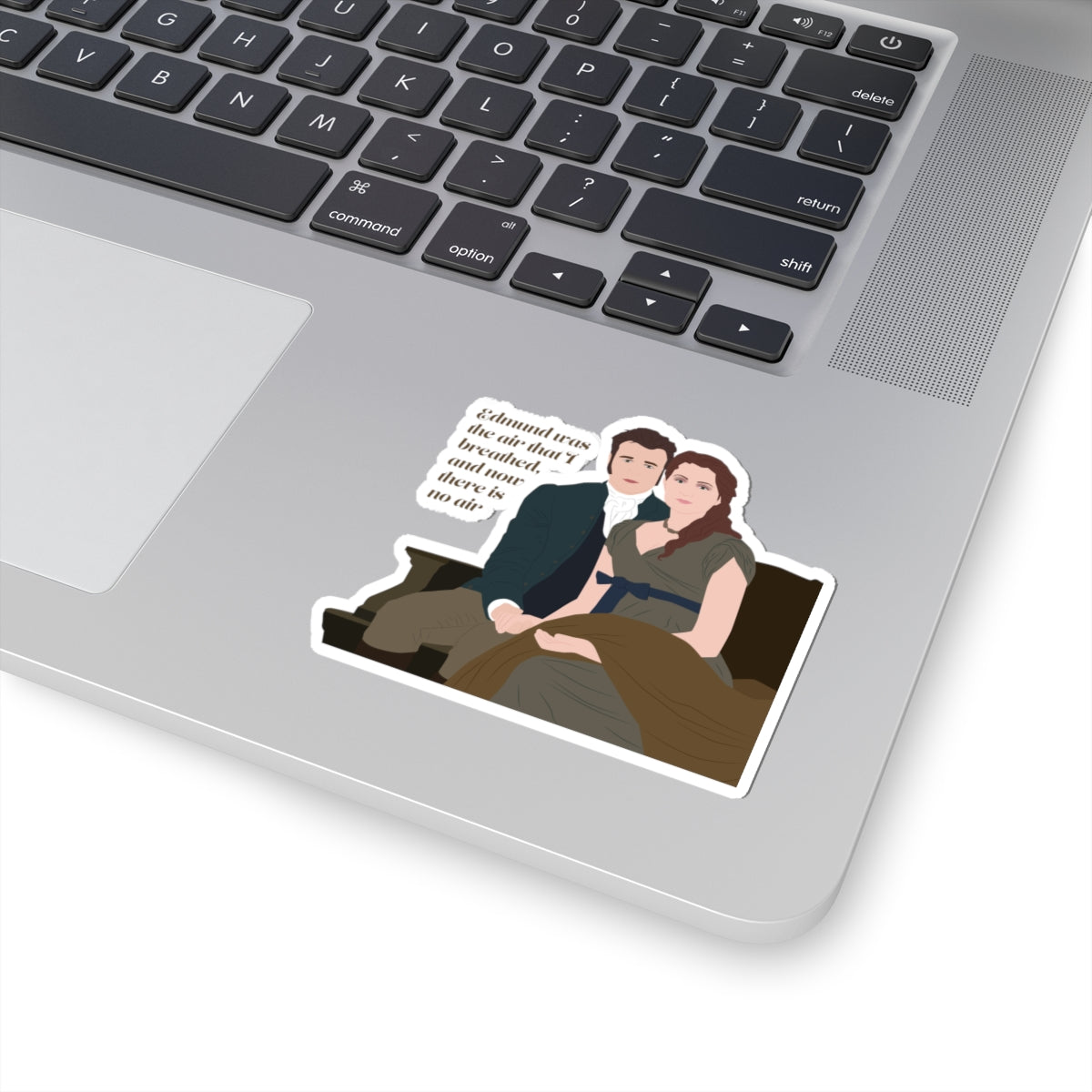 Edmund Was The Air That I Breathed Violet Bridgerton Netflix Sticker