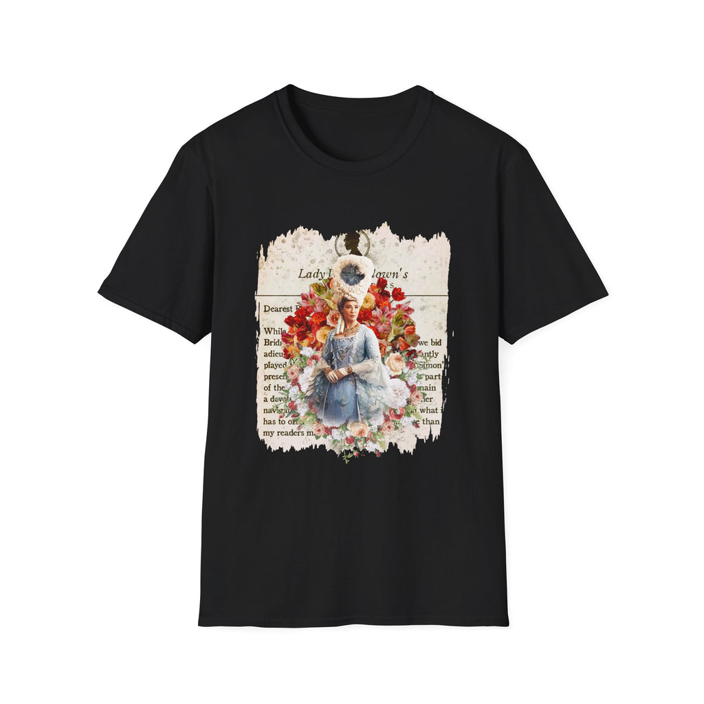 Queen Charlotte Lady Whistledown Society Papers Bridgerton Netflix T-Shirt