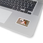 Penelope Feathering Colin Window Bridgeton Netflix Sticker