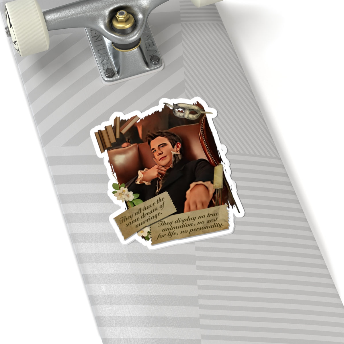 They Have The Same Dream Of Marriage Benedict Bridgeton Quote Sticker