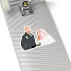 Lord Debling & Penelope Featherington Wedding Bridgerton Netflix Sticker
