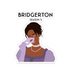 Michaela Stirling Mask Bridgerton Season 5 Netflix Sticker