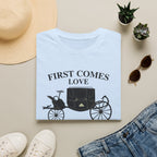First Comes Love Then Comes Carriage Polin Bridgerton Netflix T-Shirt