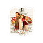 Benedict Bridgerton & Sophie Baek Back To Back Lady Whistledown Society Papers Netflix Sticker
