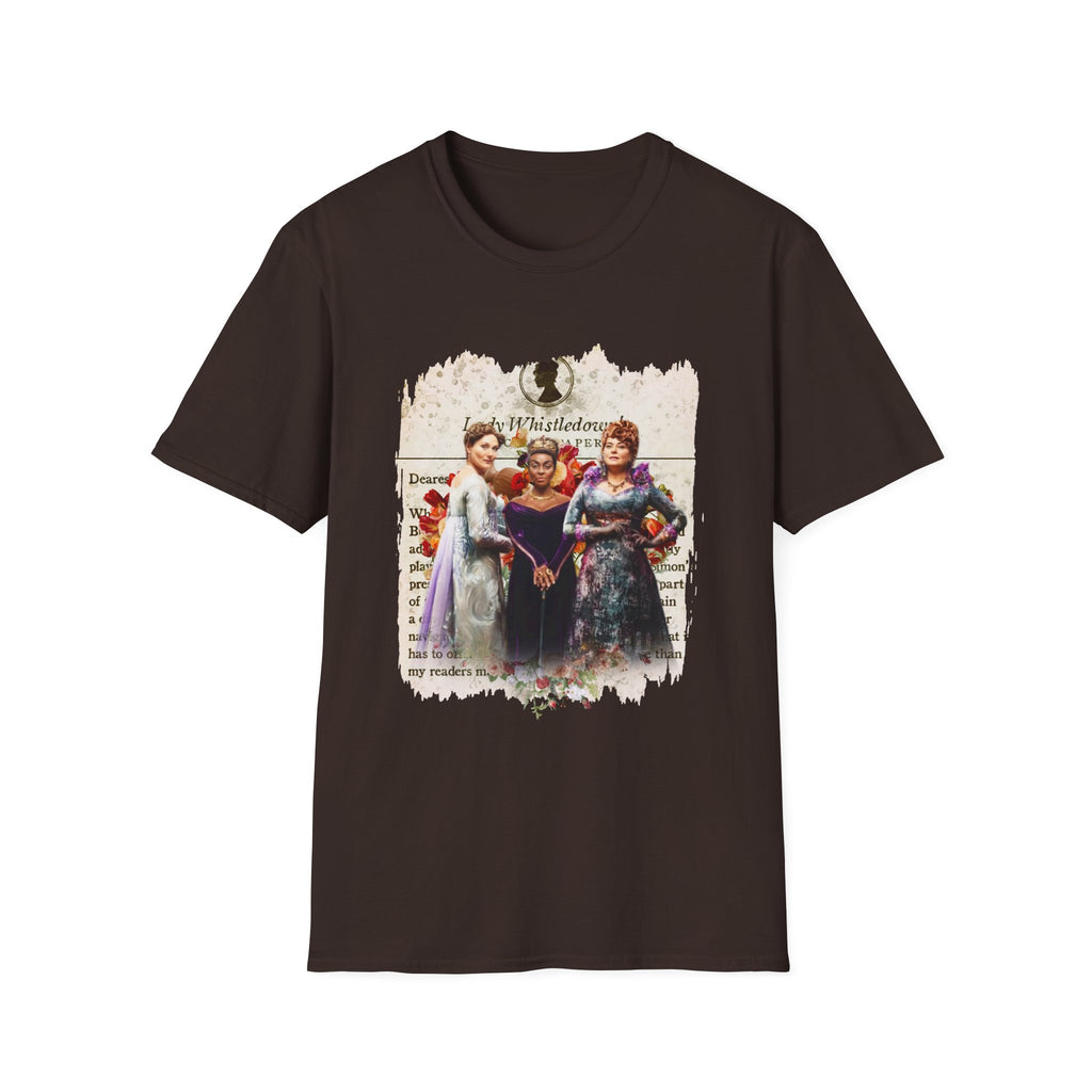 Lady Danbury, Violet Bridgerton, Portia Featherington Lady Whistledown Society Papers Netflix T-Shirt