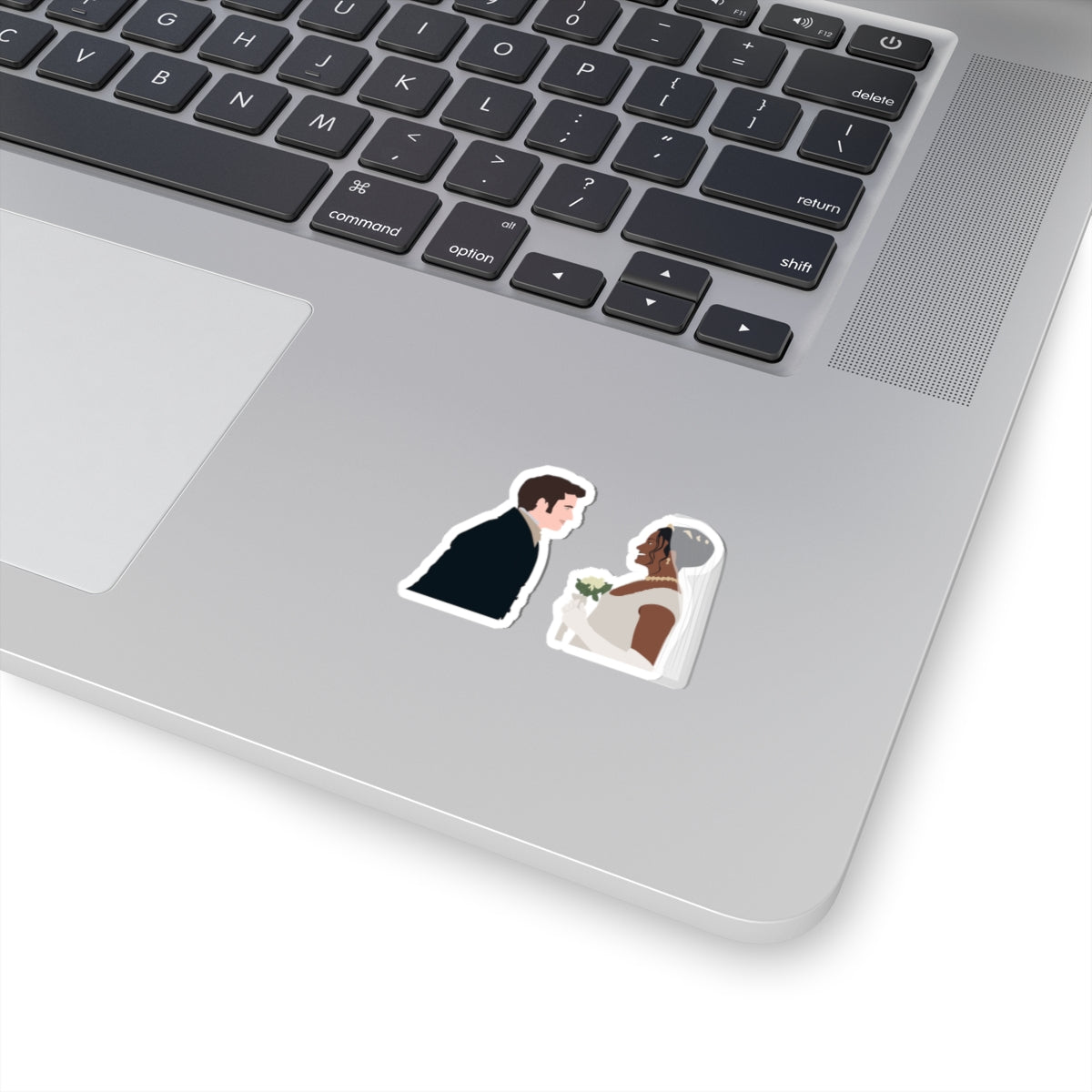 Bridgerton Netflix Anthony & Kate Bridgerton Wedding Sticker