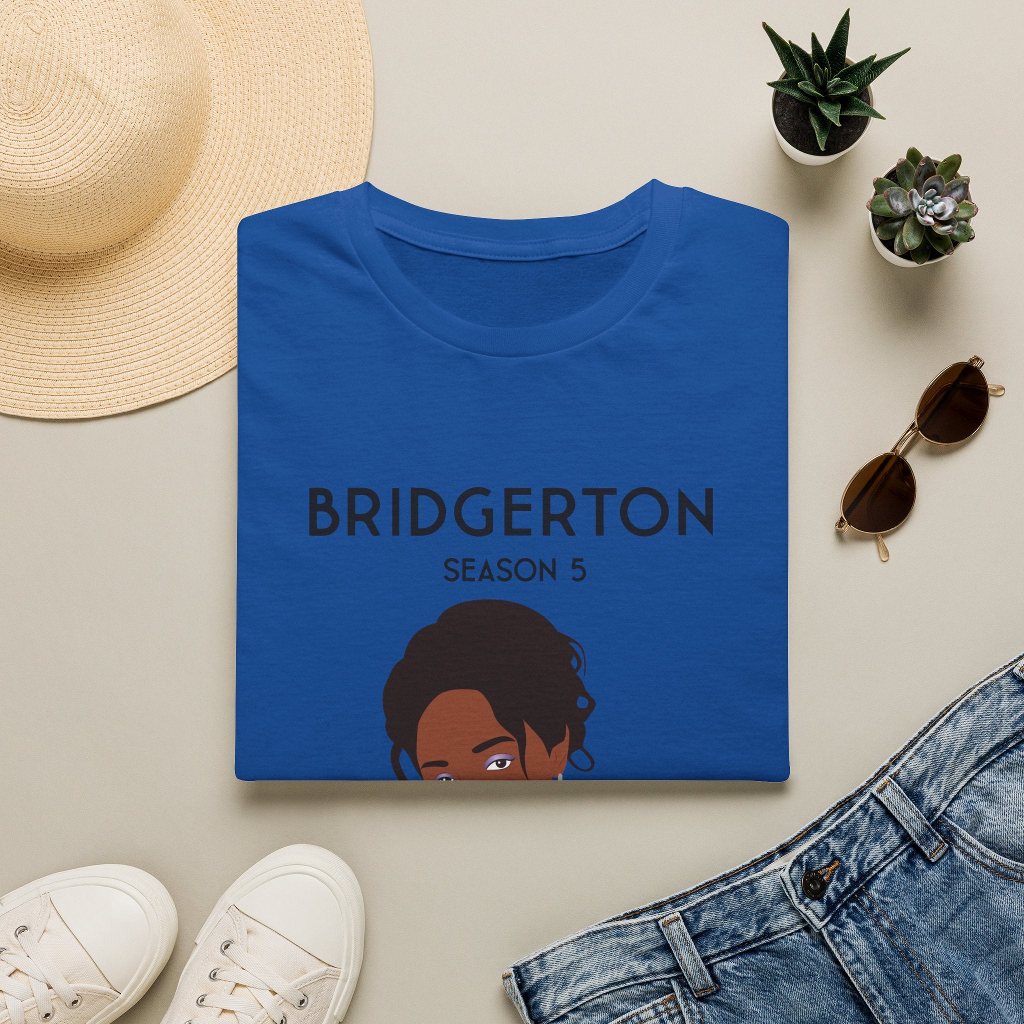 Michaela Stirling Mask Bridgerton Season 5 Netflix T-Shirt