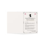 Lady Whistledown Happy Valentine's Day Hearts Bridgerton Netflix Greeting Card