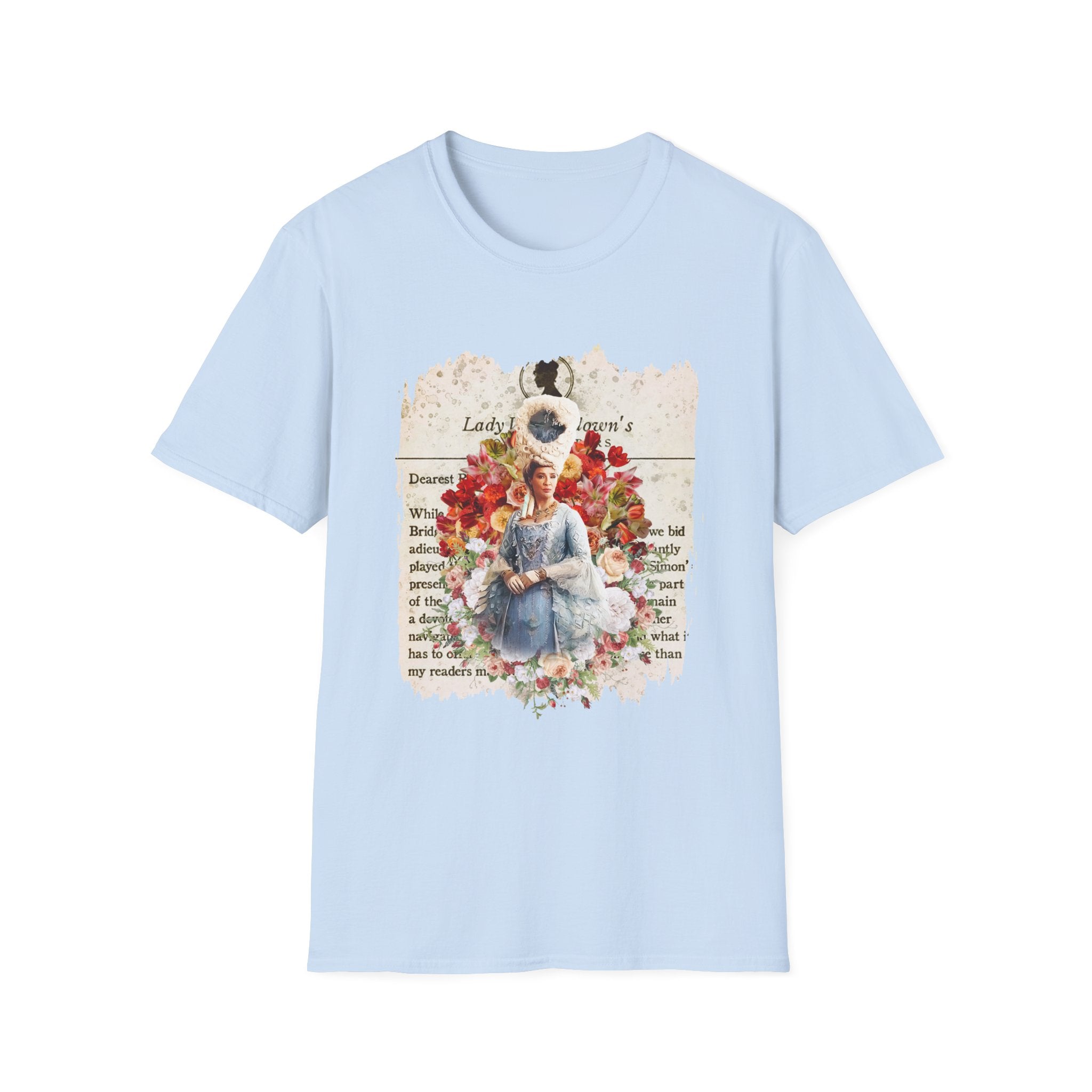 Queen Charlotte Lady Whistledown Society Papers Bridgerton Netflix T-Shirt