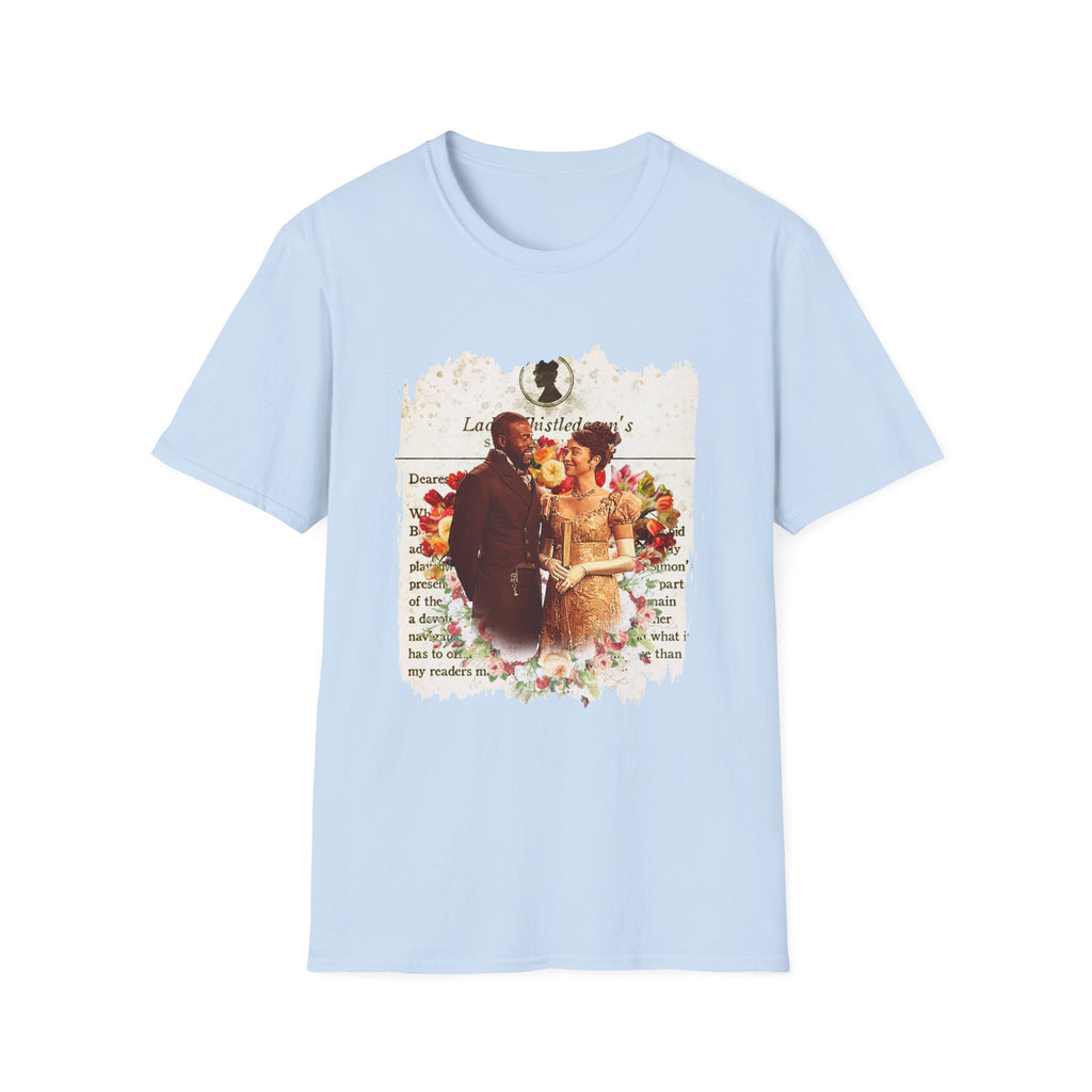 Will Mondrich & Alice Mondrich Lady Whistledown Society Papers Netflix T-Shirt