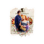 Colin Bridgerton & Penelope Featherington Lady Whistledown Society Papers Netflix Sticker