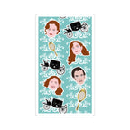 Penelope & Colin Polin Carriage Mirror Bridgerton Netlix Sticker