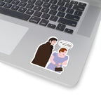 Do I Have Sugar On My Face? Penelope & Colin Bridgerton Netflix Sticker