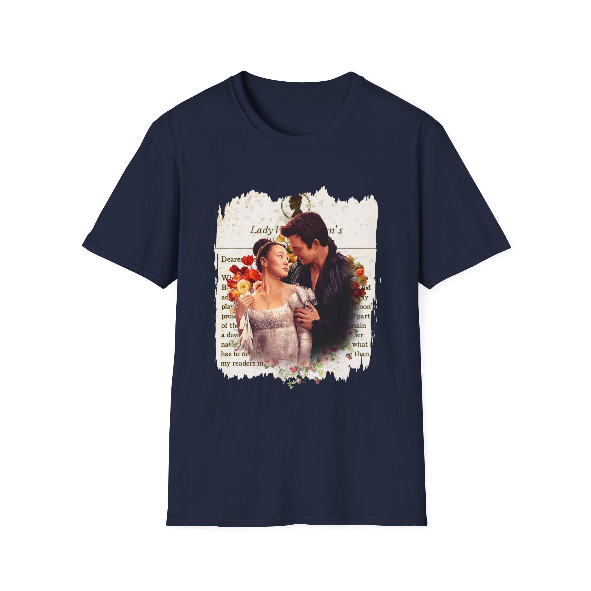 Benedict Bridgerton & Sophie Baek Lady Whistledown Society Papers Netflix T-Shirt