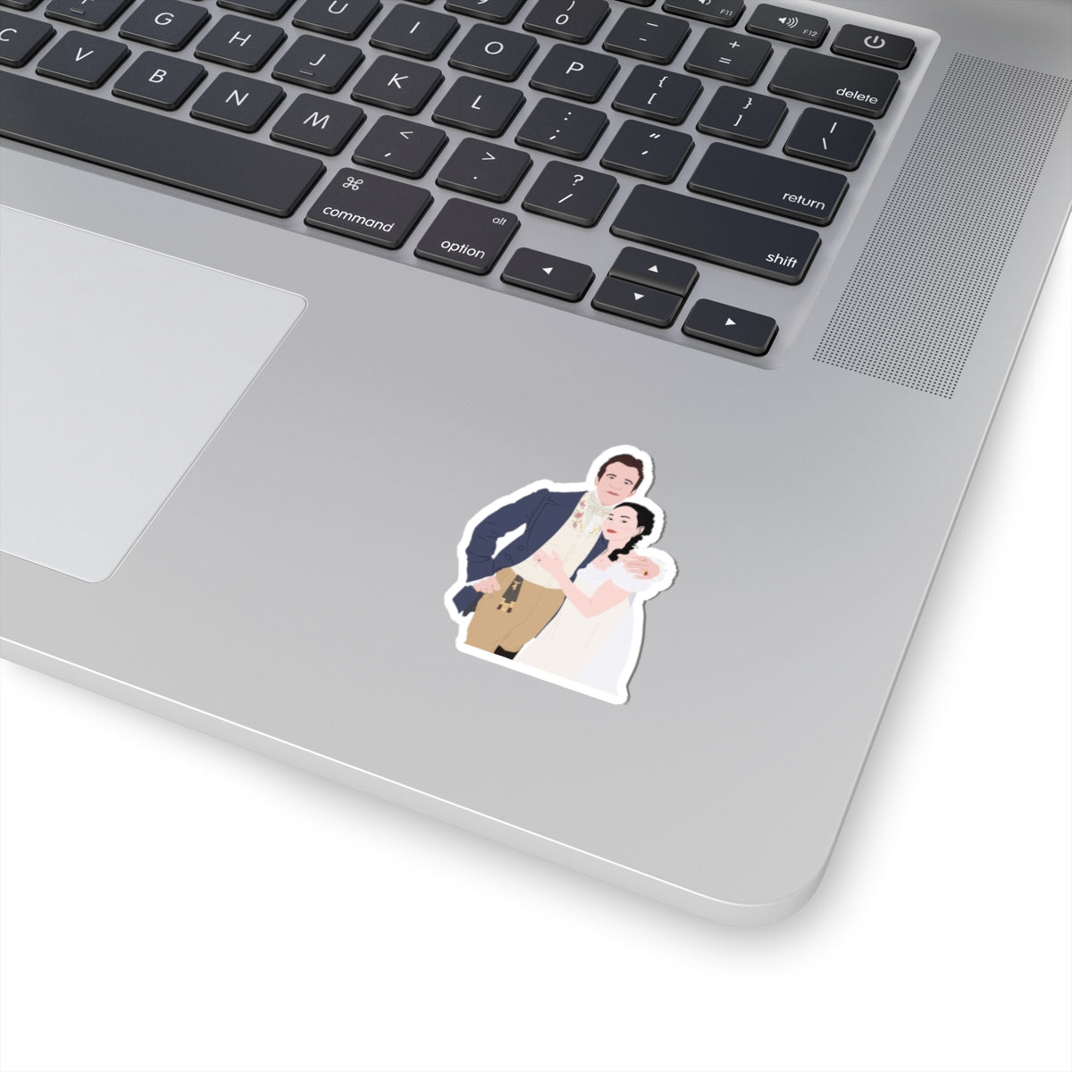 Benedict & Sophie Bridgerton Wedding Pose Netflix Sticker