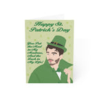 Put The Mad In My Madness King George Happy St. Patrick's Day Bridgerton Netflix Greeting Card