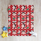 Benedict & Sophie Benophie Christmas Bridgerton Netflix Throw Blanket