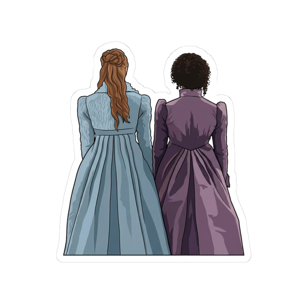 Francesca & Michaela Stirling Backside Bold Sticker