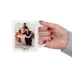 Benedict Bridgerton & Sophie Baek Lady In Silver Lady Whistledown Society Papers Netflix Ceramic Mug