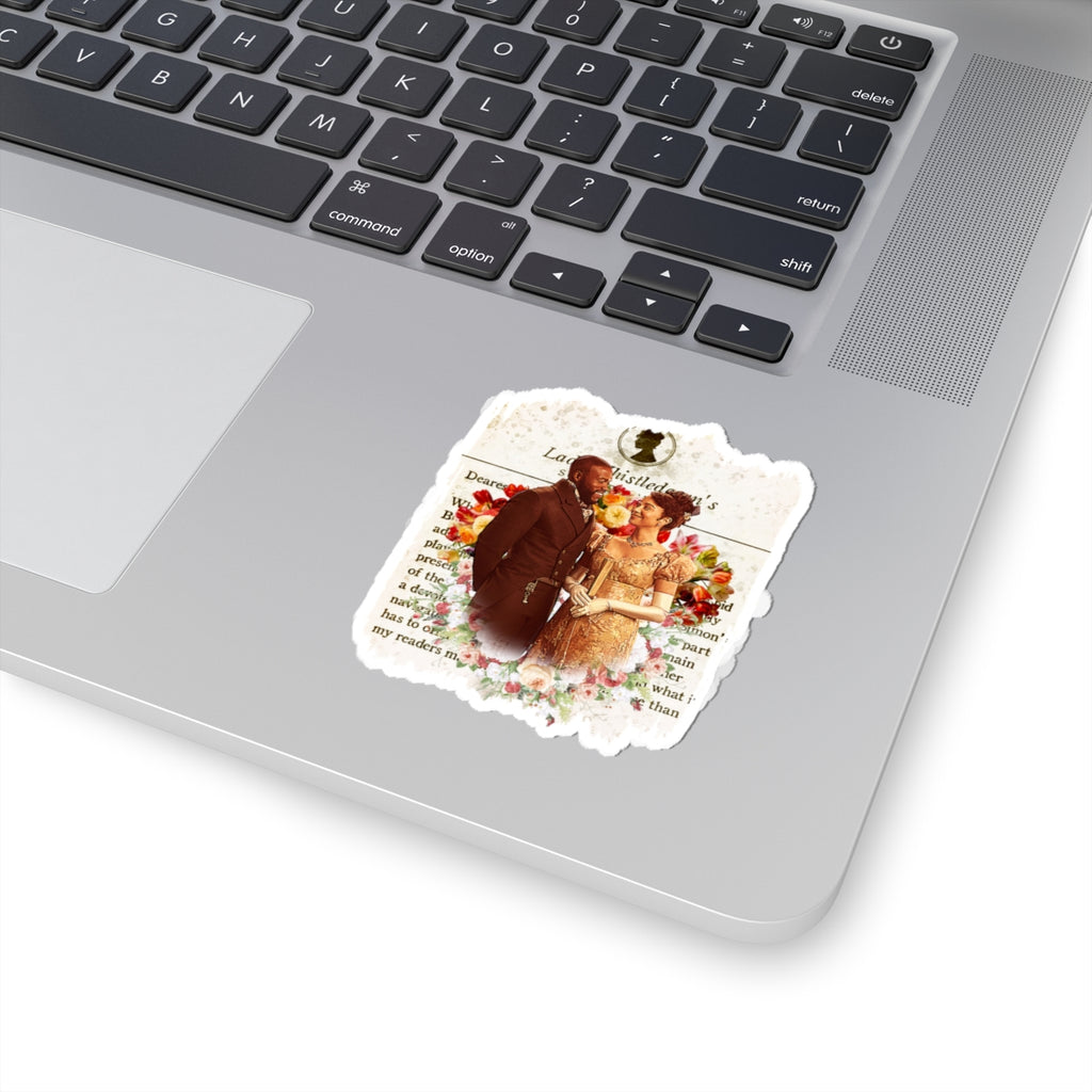 Will Mondrich & Alice Mondrich Lady Whistledown Society Papers Netflix Sticker