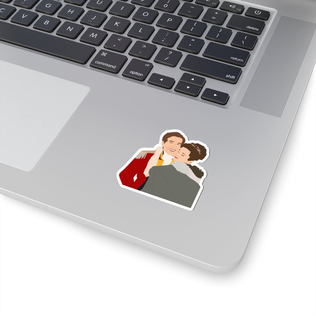 Sir Phillip Crane & Eloise Bridgerton Netflix Sticker