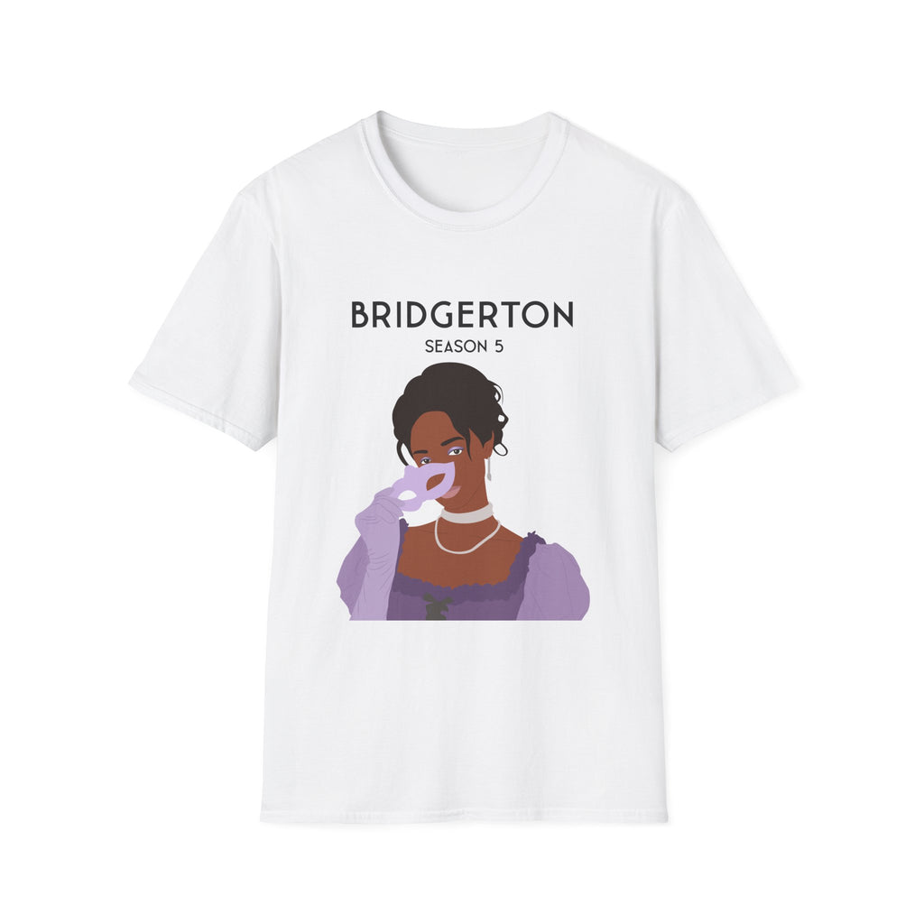 Michaela Stirling Mask Bridgerton Season 5 Netflix T-Shirt