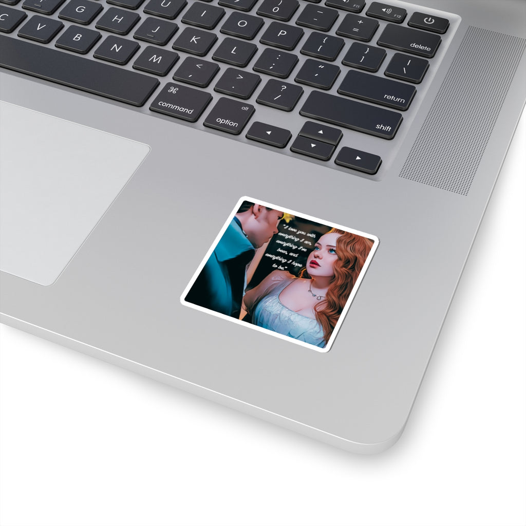 I Love You With Everything I Am Colin & Penelope Netflix Bridgerton Sticker