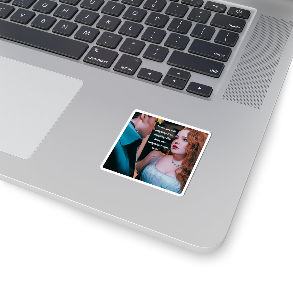 I Love You With Everything I Am Colin & Penelope Netflix Bridgerton Sticker