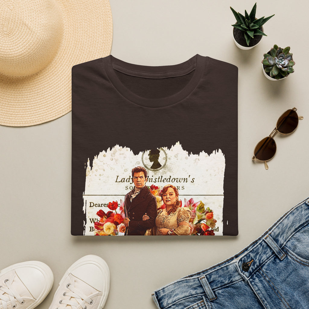 Colin Bridgerton & Penelope Bridgerton Lady Whistledown Society Papers Netflix T-Shirt