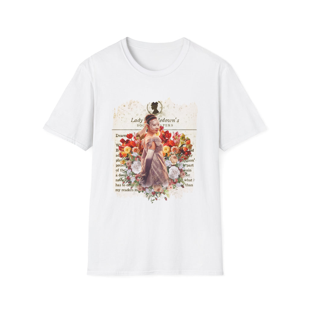 Sophie Baek Lady In Silver Masquerade Ball Lady Whistledown Society Papers Netflix T-Shirt