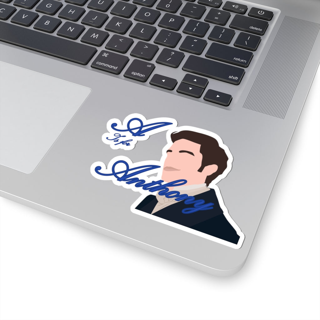 A Is For Anthony Bridgerton Netflix Sticker