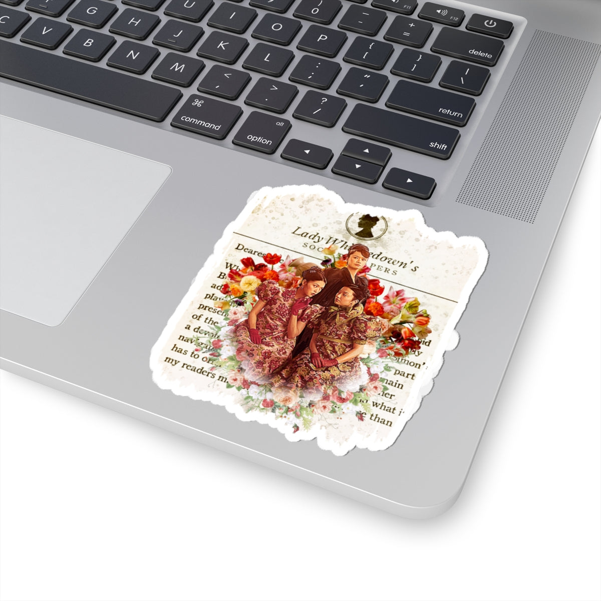 Posy, Rosamund & Araminta Lady Whistledown Society Papers Netflix Sticker